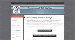 Desktop Screenshot of anchorsaweighclub.com